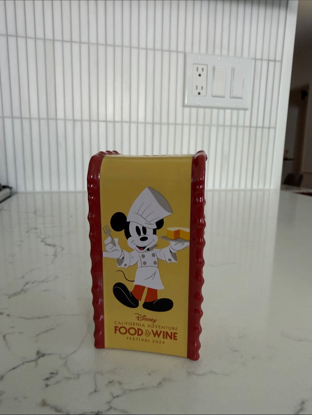 Disney Mickey Chef Collectible Shaker - DCA 2024 Food & Wine Festival